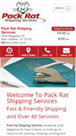 Mobile Screenshot of packratshipping.com